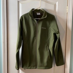 Green Columbia winter coat